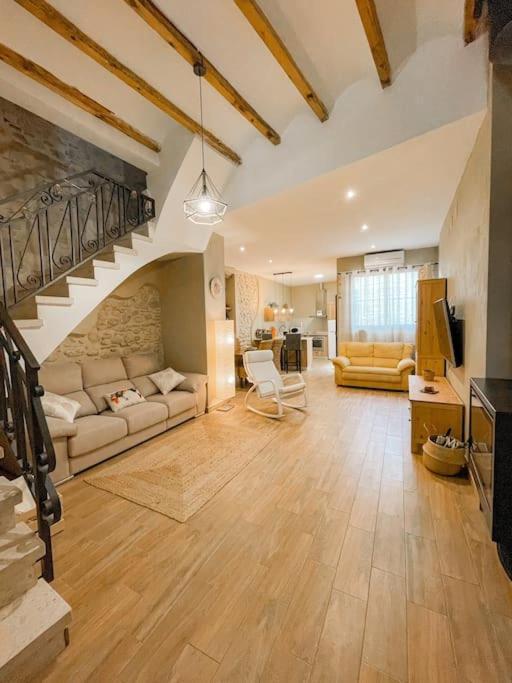 Ca Toni. Agradable Casa Rural Con Chimenea . Beniarjo Buitenkant foto