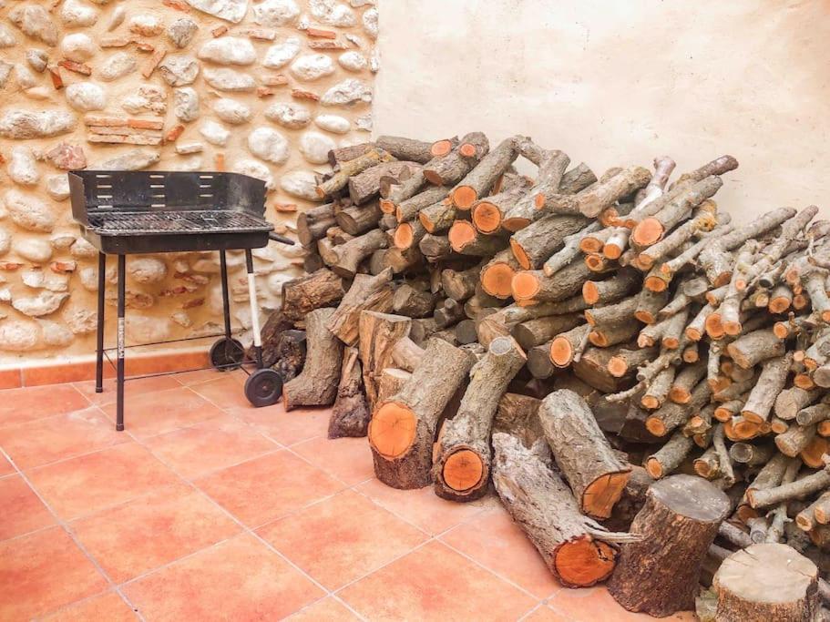 Ca Toni. Agradable Casa Rural Con Chimenea . Beniarjo Buitenkant foto